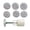 Style:earthly treasure, variant on Hand Pressed Mooncakes Mold ABS Plastic Bean Pastes Cake Mold for Baking Enthusiasts Festival Pastries Bakewares