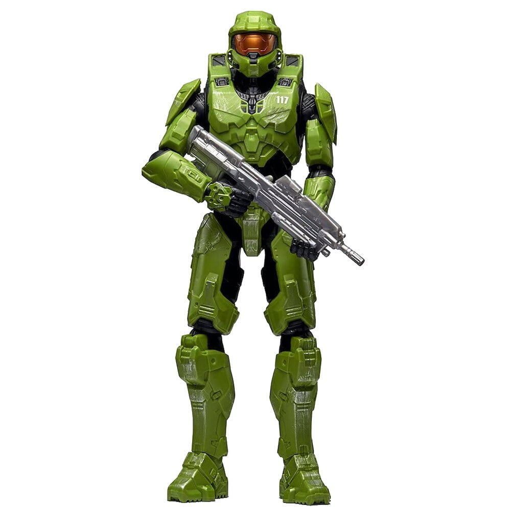 Master Chief Xbox Minifigure LIME GREEN HALO SPARTAN **NEW** LEGO Custom 
