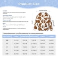 thumbnail image 5 of Kids Zip Up Hoodie for Boys Girls Toddler - cute brown cow print Lightweight Long Sleeve 2T Boys Girl Clothes, Sun Protection Windproof Jackets Hoodie Sweatshirt, 5 of 7