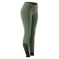thumbnail image 3 of Equinavia Astrid Womens Silicone Full Seat Breeches | Mid Rise Riding Pants with Phone Pockets, 3 of 11