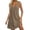 C57/Khaki, variant on XIYON Womens Dresses Sleeveless Collar Casual Dress With Pockets Solid Color A Line Summer Daywear Comfortable Flowy Tunic Outfit For Daily Wear Travel Vacation Outfits