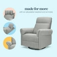 thumbnail image 5 of DaVinci Suzy Flex Recliner and Swivel Glider | Adjustable Headrest and Armrests, 5 of 7