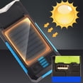 thumbnail image 4 of High Performance Light With Horn Function For Outdoor Cycling Night And Road Conditions Solar Powered And USB Rechargeable For Cycling Enthusiasts Light with Speedometer B Agile 3 Passenger Stroller, 4 of 8
