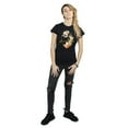 thumbnail image 4 of Janis Joplin Womens Floral Pattern Cotton T-Shirt, 4 of 5