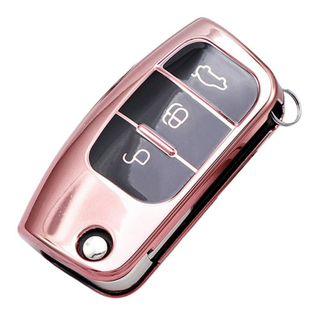 Lefu Étui de Télécommande de Voiture en TPU pour Ford pour Fiesta pour Focus pour Mondeo