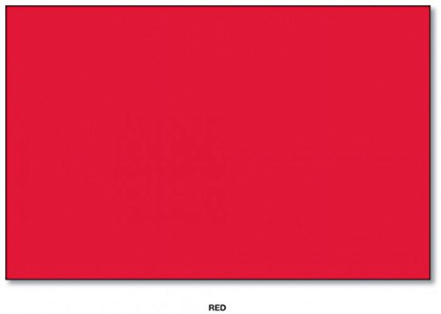 Dark Red - Ultra Bright Neon Colored Card / Cover Stock 65lb. Size 8.5 X 14 Legal / Menu Size - 50 Per Pack