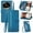 Blue, variant on Phone Case for OPPO Realme 13 Pro 5G / Realme 13 Pro Plus 5G, Shockproof PU Leather Wallet Case with Card Slots Anti-Scratch Stand Magnetic Flip Zipper Pocket Cover, Brown