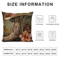 thumbnail image 5 of Fenyluxe Pillow Covers Western Cowboy Boots Hat Gun Throw Pillow Covers Cases for Couch Sofa Bed Home Decor White, 5 of 5