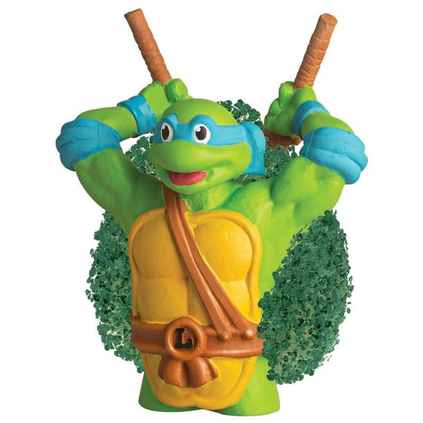 Teenage Mutant Ninja Turtles Leonardo Chia Pet Handmade Decorative