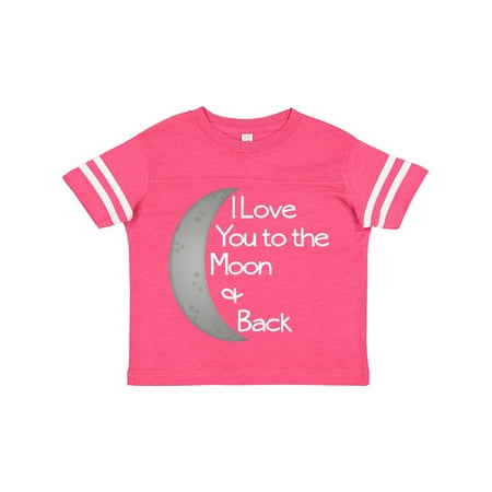 

Inktastic I Love You to the Moon & Back. Gift Toddler Boy or Toddler Girl T-Shirt