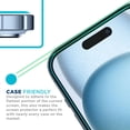 thumbnail image 5 of Tech Armor 3 Pack Screen Protector + Camera Lens Protector for iPhone 15 6.7 inch - Ballistic Tempered Glass, Case Friendly, Sensor Protection, HD, 9H Hardness, 5 of 6