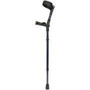 Adult forearm crutches anatomic Grip Model 495 (pair) (Model 495 Metalic Grey)