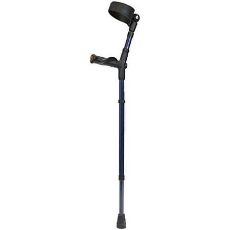 Adult forearm crutches anatomic Grip Model 495 (pair) (Model 495 Metalic Grey)