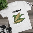 thumbnail image 3 of It's Corn! Unisex Tri-Blend Crew Tee, 3 of 4