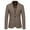 Khaki, variant on Odeerbi Blazer for Men Business 2025 Casual Suit Single Breasted Trendy Suit Wool Suit Coat Khaki