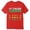 Red-2, variant on YUEHUA Toddler Kids Happy 100th Day of School 100 Days of School Teacher Student T-Shirt