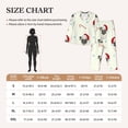 thumbnail image 4 of Gaeub Christmas Pug Dog Women' Long-Sleeve Shirt and Full-Length Bottom Pajama Set Loungewear Soft Pjs Sleepwear Set-Small, 4 of 7
