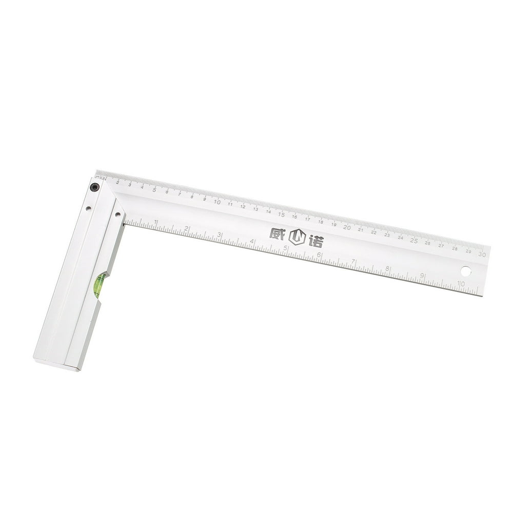 l shape square 300mm10 inch metric inch double scale