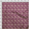 thumbnail image 4 of oneOone Rayon Purple Fabric Abstracts Sewing Craft Projects Fabric Prints By Yard 56 Inch Wide, 4 of 5
