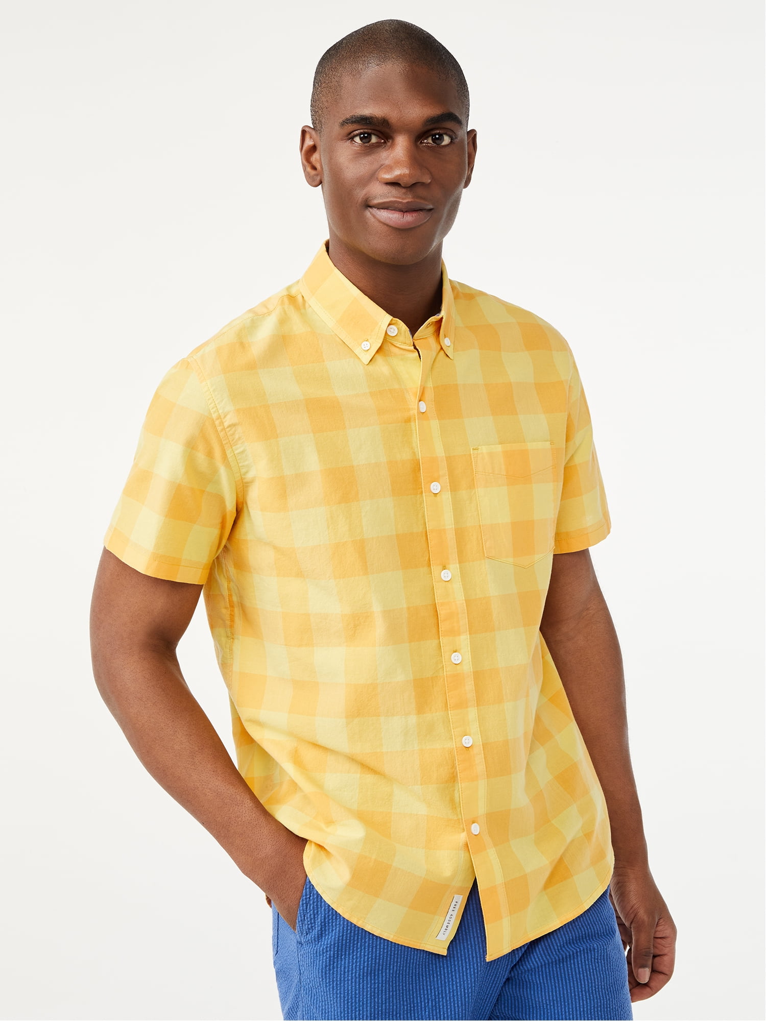 men's short sleeve shirt pattern free