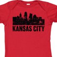 thumbnail image 4 of Inktastic Kansas City Skyline Grunge Boys or Girls Baby Bodysuit, 4 of 5