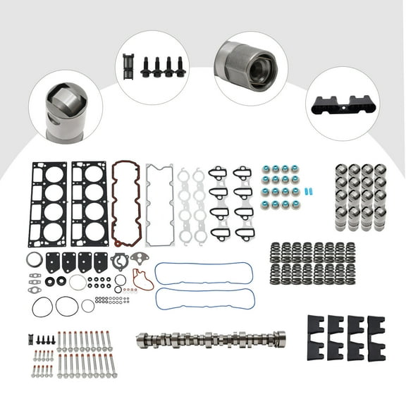 GMC Sloppy Stage 2 Cam Lifters Head Gasket Kit for Chevy LS 5.3 5.7 .585" E1840P