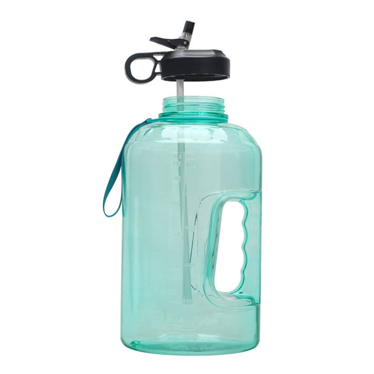 Motivational Gallon Water Bottle Time Marker Quotes Plastic