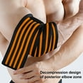 thumbnail image 4 of Elastic Fabric Elbow Supporter Sports Elbow Pad Compression Elbow Protection for Joint Stability Injury Recovery Elastic Breathable Thin Unisex, 4 of 8