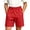Red, variant on Cethrio Boys Cargo Shorts Size 14-16, Relaxed Fit Casual Summer Elastic Waist Kids Shorts with Pockets Khaki