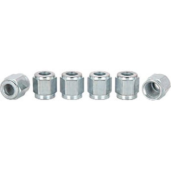 JEGS 100386 Tube Nut -4 AN Fits 1/4 in. O.D. Hardline Tube Requires Tube Sleeves