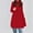 *Red, variant on ClodeEU Women's Knit and Wool Blend Paneled Cape Coat，Button Up Trench Coat With Pockets , Trendy Coat for Fall Winter Red,Womens Plus XXL