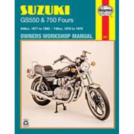 Pre-Owned Suzuki Gs550 and Gs750 Fours Owners Workshop Manual, No. M363: '76-'82 (Paperback) 085696946X 9780856969461