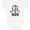 AA-White, variant on Inktastic Lil Sis Girls Sister Announcement Girls Baby Bodysuit