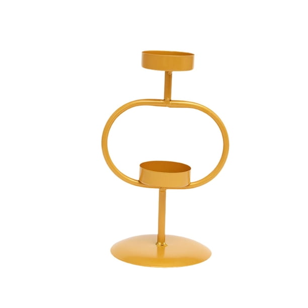 Soporte para velas, candelabro decorativo, decoración de mesa moderna, candelabro de Metal, candelabro para Bar, mesa de comedor 122x196 CM