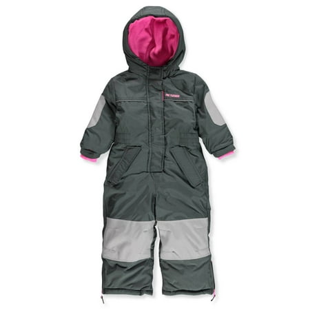 Pink Platinum Baby Girls' 1-Piece Snowsuit - Walmart.com