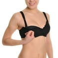 thumbnail image 4 of Angelina 3-Pack Soft Cup Nursing Bras with Lace Trim, 4 of 5