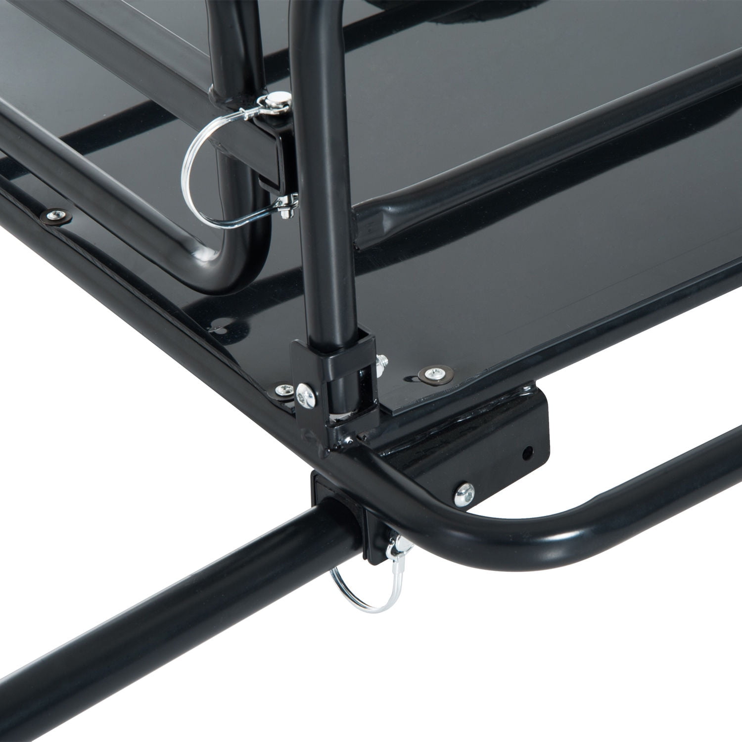 homcom folding bike trailer