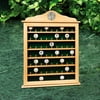 Golf Gifts and Gallery 63-Ball Golf Ball Cabinet with Door and Latch