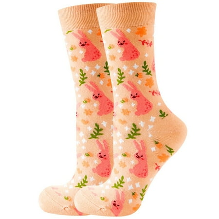 

Cute Women Socks Cartoon Animal Food Fruit Socks Kawaii Funny Trendy Socks Happy Harajuku Casual Socks Autumn Spring Stocking
