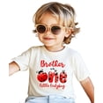 thumbnail image 3 of Brother of the One Little Ladybug Shirt for Men Girls 1st Birthday Matching Family Party Tee Natural Shirt Adult Small, 3 of 8