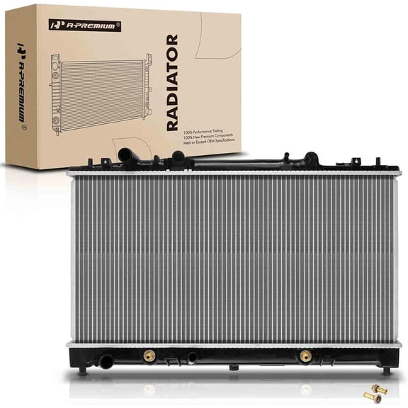 A-Premium Engine Coolant Radiator with Transmission Oil Cooler Compatible with Mazda 6 2003-2008 V6 3.0L, Automatic Transmission, Replace# AJ5815200D, AJ5815200E