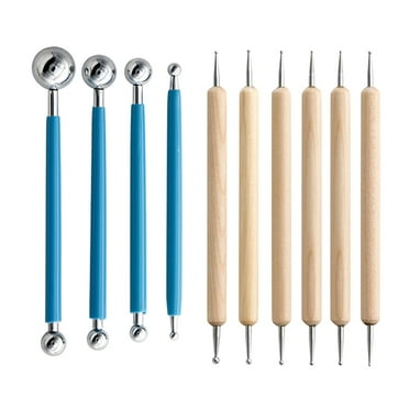 10x Ball Stylus Dotting Pen Modeling Tools for Shaping Sculpting Double Ended