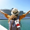thumbnail image 4 of Portaetiquetas para equipaje de crucero SEAVILIA, paquete de 8 unidades, impermeable, 4 of 7