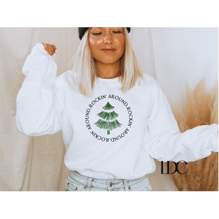 Rockin' Around SVG, Christmas SVG, Christmas Tree SVG, Holiday, Tree