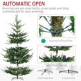 9 Foot Artificial Christmas Tree, Pine Hinged Xmas Tree with 1939