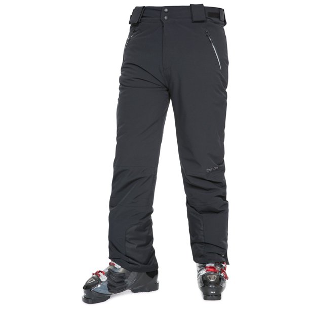 Trespass - Pantalones Impermeables de Esquí Pitstop para Hombre (Negro) Trespass UTTP3962_black