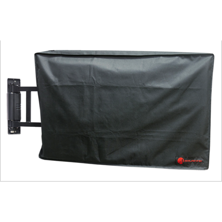 Atlantic Weatherproof  Outdoor TV Cover with Remote Pocket  Fits Most 50 -55  TVs  Black