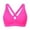 Hot Pink Womens Swim Top, variant on Swim Tops for Women Push Up Bikini Top Twist Halter Bra Strappy Cross Back Padded Bathing Suits