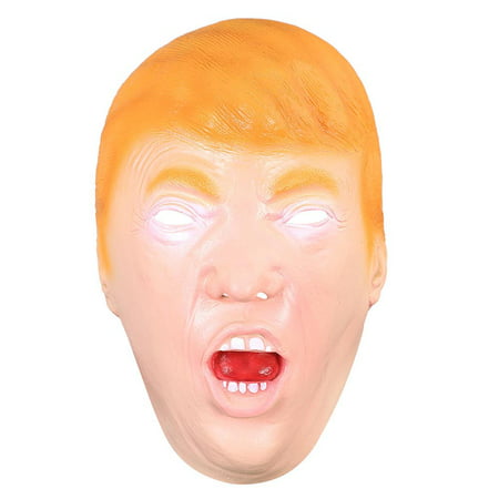 President Donald Trump Celebrity Latex Mask Face Costume Cosplay Party