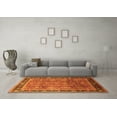 thumbnail image 3 of Ahgly Company Indoor Rectangle Oriental Orange Industrial Area Rugs, 3' x 5', 3 of 4